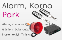 Alarm, Korna ve Park Sistemleri