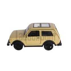 Lada Niva, Çek Bırak Oyuncak, 1/18 Model Araç, Krem